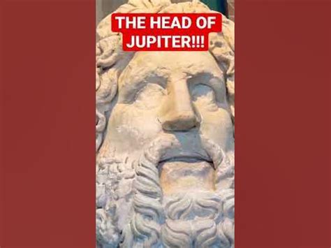 Ancient head of chief god, Jupiter, used in pagan rituals!!! #shorts #history #pagan #museum # ...