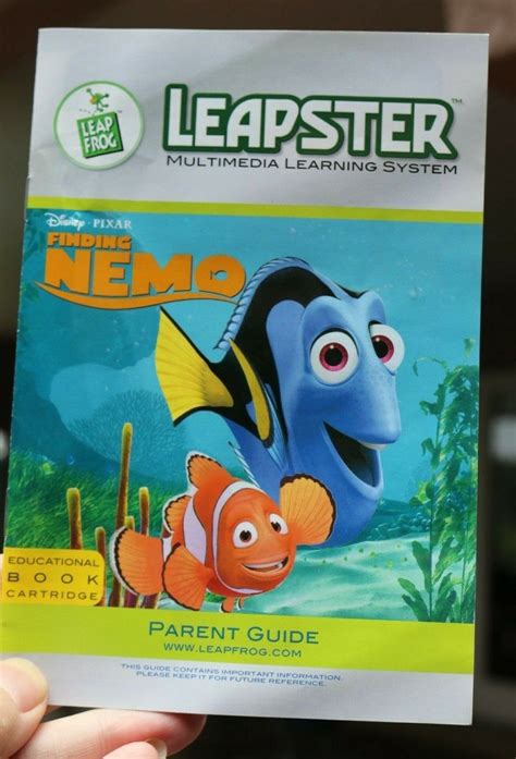 LeapFrog Learning Game: Finding Nemo Age 4-6 (Leapster 1 & 2) Cartridge Only 708431202320 | eBay