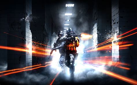 Battlefield 3 HD Wallpaper: Intense Combat Action