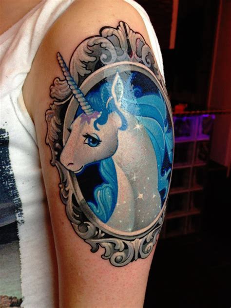 53 Best Unicorn Tattoo Designs For Women - TattooBlend