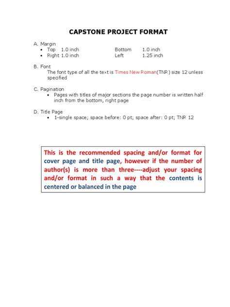 Capstone-Project Format | PDF | System | Paragraph