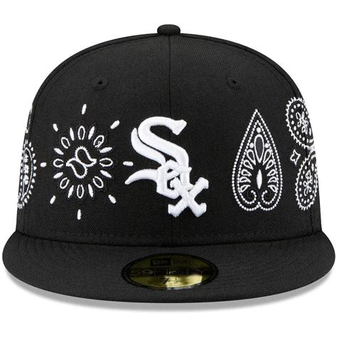 New Era Chicago White Sox Paisley Elements Black 59FIFTY Fitted Hat