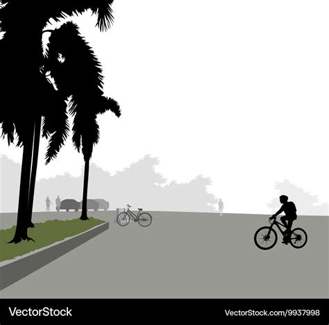 Car park Royalty Free Vector Image - VectorStock