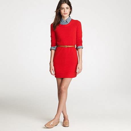 Red t shirt dress - Natalie