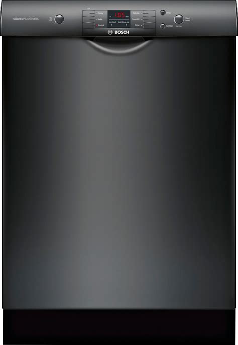 Bosch - 100 Series 24" Front Control Built-In Dishwasher with Stainless ...