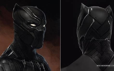 Get A Detailed Look At The Black Panther Suit With New Concept Art ...