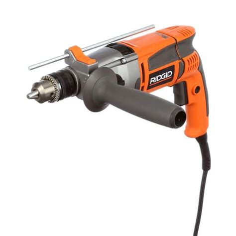 RIDGID 8.5 Amp Corded 1/2 in. Heavy-Duty Hammer Drill R50111 - The Home Depot