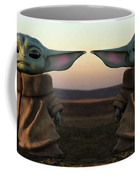 Baby Yoda Drinking Mug Coffee Mug – Ceramic 11Oz 15Oz Coffee Mug - Kitchen Decor