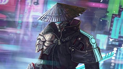 Cyberpunk Samurai 4k Wallpaper,HD Artist Wallpapers,4k Wallpapers,Images,Backgrounds,Photos and ...