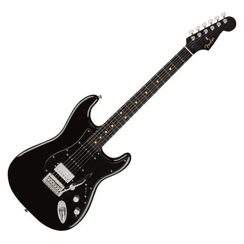 Fender Ltd Edition Player Stratocaster HSS, Ebony Fingerboard, Black at ...