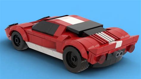 Learn How To Build A Lego Ford GT