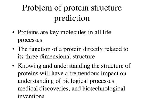 PPT - Protein structure prediction PowerPoint Presentation, free download - ID:342231