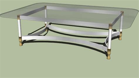 3D Coffee Table 02 - 3D Warehouse | Coffee table, Table, Home decor