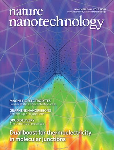 Reddy’s Work Featured on Cover of Nature Nanotechnology – Mechanical Engineering