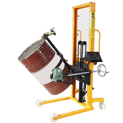 1945mm 350kg Electric Hydraulic Drum Lifter