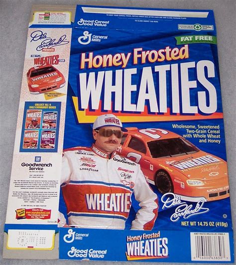 1997 Dale Earnhardt (HFW) | Wheaties Box - Wheaties King