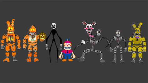 FNAF4 Halloween Edition +... by hookls on DeviantArt