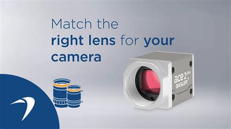 Basler Lens selector: Match the right lens for your camera - YouTube