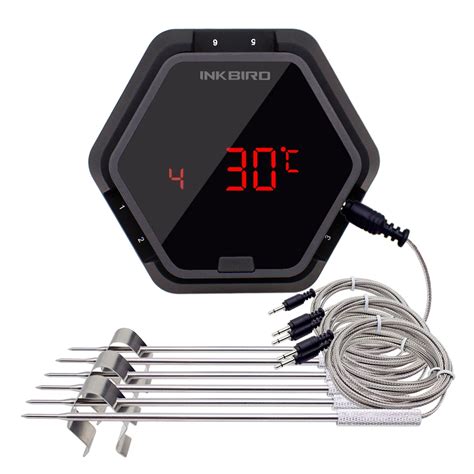 Digital Meat Thermometer Wireless BBQ Food Cooking Thermometer Barbecue ...