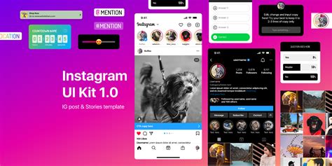 Instagram UI Kit 1.0 (Community) | Figma