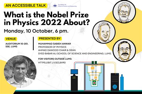 What is the Nobel Prize in Physics 2022 About? | SBASSE