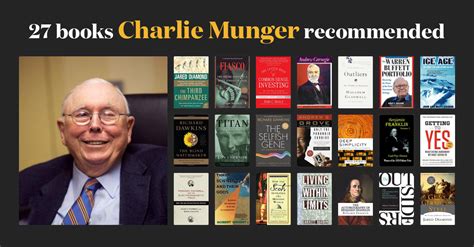 27 books Charlie Munger recommended