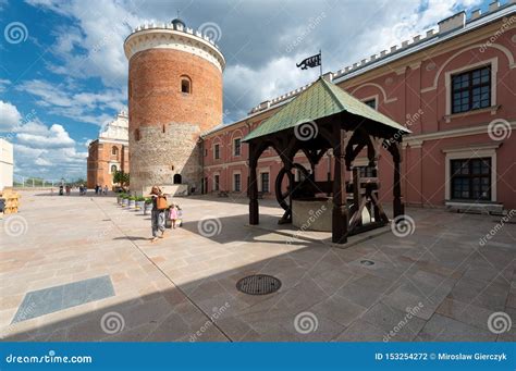 Royal castle in Lublin editorial photography. Image of architectural - 153254272