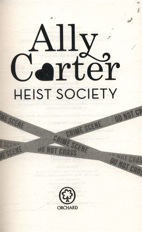 Heist society by Carter, Ally (9781408349991) | BrownsBfS