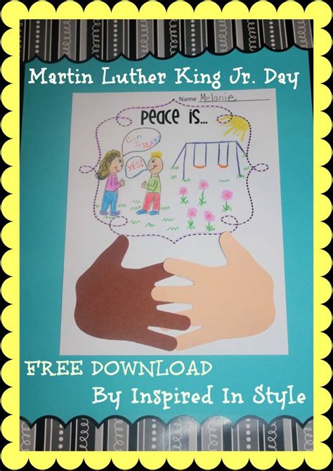 Martin Luther King Jr. Day FREE download | Martin luther king jr activities, Martin luther king ...