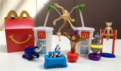 The Circus Stars from Madagascar 3 | Happy meal mcdonalds, Baby einstein toys, Happy meal