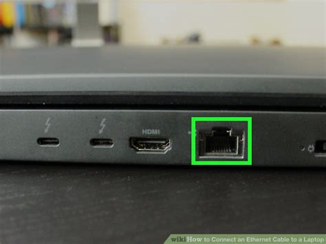 How to Connect an Ethernet Cable to a Laptop: 3 Steps