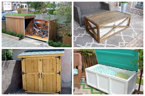 10 Charming DIY Outdoor Storage Ideas - Garden Lovers Club