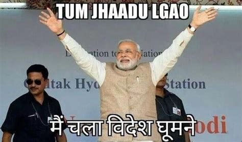 Top 10 funniest memes on Narendra Modi