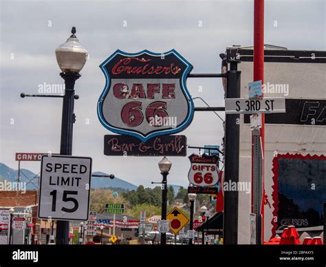 Route 66 signs Stock Photo - Alamy