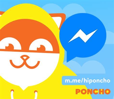 Facebook Messenger GIF by Poncho - Find & Share on GIPHY