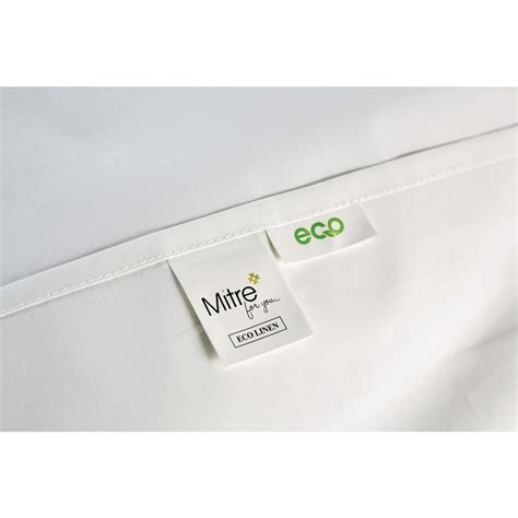 Eco Organic Pillowcases White - P_HD227 - Buy Online at Mitre Linen UK