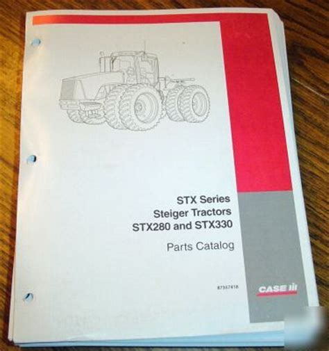 Case ih steiger STX280 & STX330 tractor parts catalog