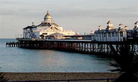 EASTBOURNE PIERS TAKEOVER BIDS AND CAMERA OBSCURA SUSSEX DOWNS ENGLAND ...