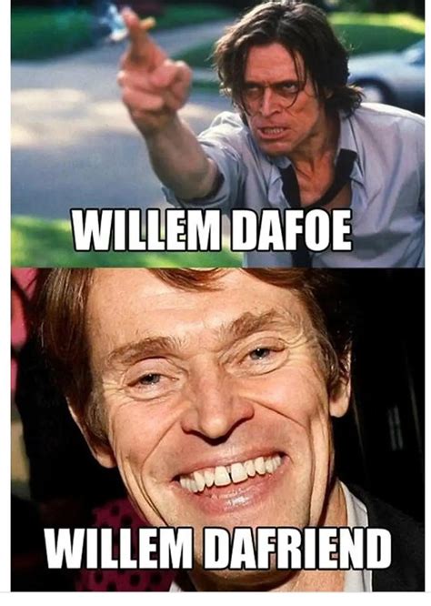 Willem Dafoe : r/puns