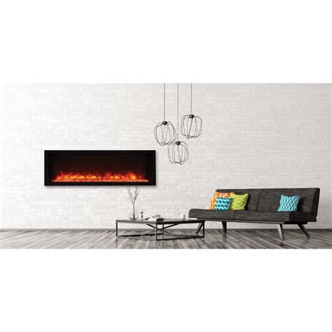 AMANTII 50 Panorama Extra Slim Electric Fireplace | BI-50-XTRASLIM – US ...