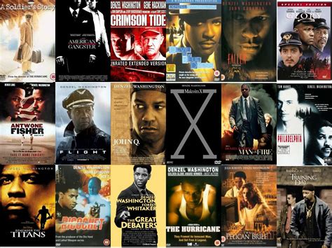 Top 10 Denzel Washington Movies - Vicious Cycle Video | Denzel washington, Denzel washington ...