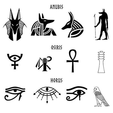 Egyptian Gods Symbols And Meanings