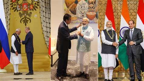 List of all international awards received by PM Narendra Modi since 2014 – India TV