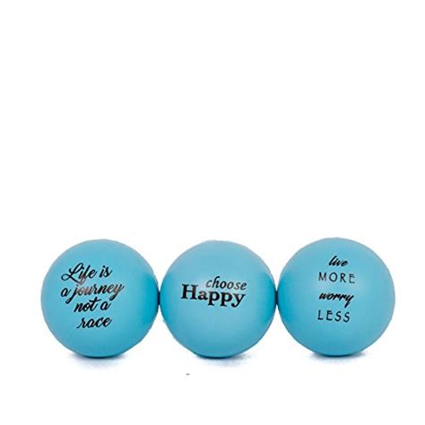 Stress Balls with Motivational Quotes, Stress Relief Toys for Adults (3 ...