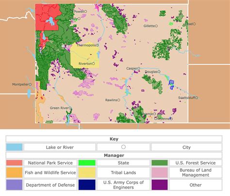 Interactive Map of Wyoming's National Parks and State Parks