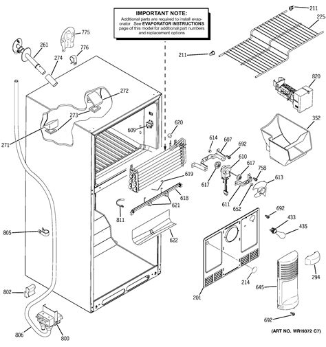 Refrigerated: Ge Profile Refrigerator Parts