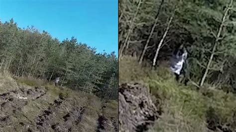 Seriously creepy drone footage captured 'black eyed girl' running ...