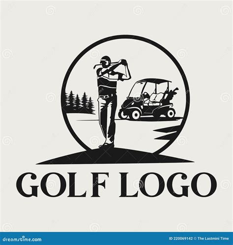 Golf cart logo vector stock vector. Illustration of equipment - 220069142