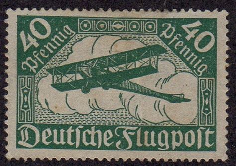 1919 German Air Post Stamp | Etsy