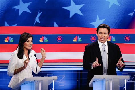 After debate clash, Ron DeSantis and Nikki Haley turn back to the ...